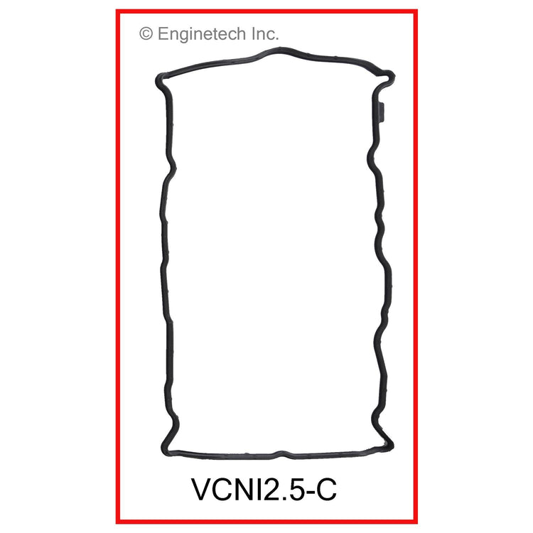 Enginetech Valve Cover Gasket for Nissan Altima, Rogue, and Sentra (Part VCNI2.5-C)