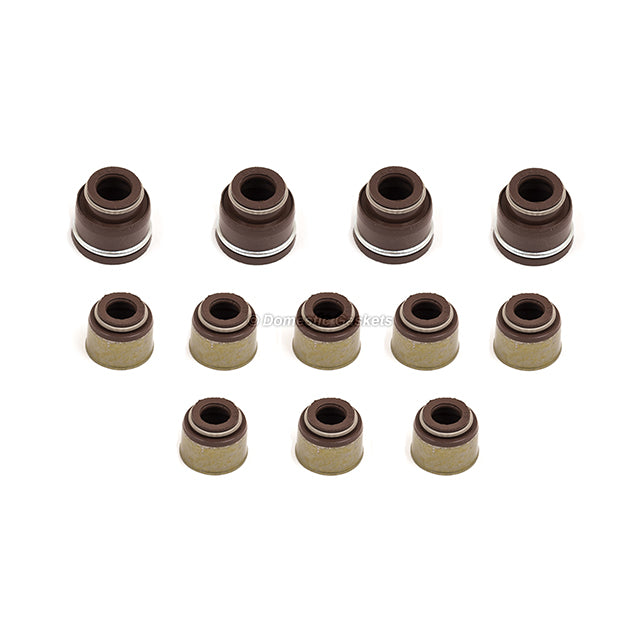 Fits 89-97 Nissan 240SX Pickup Stanza D21 2.4L Intake Exhaust Valves Seals KA24E