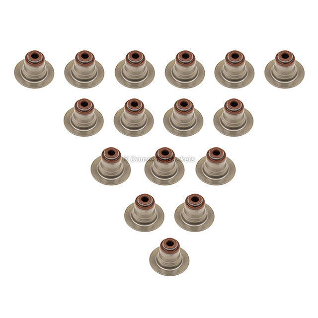 Intake Exhaust Valves w/ Seals Fit 96-01 Dodge Plymouth 2.0L ECB SOHC 16V