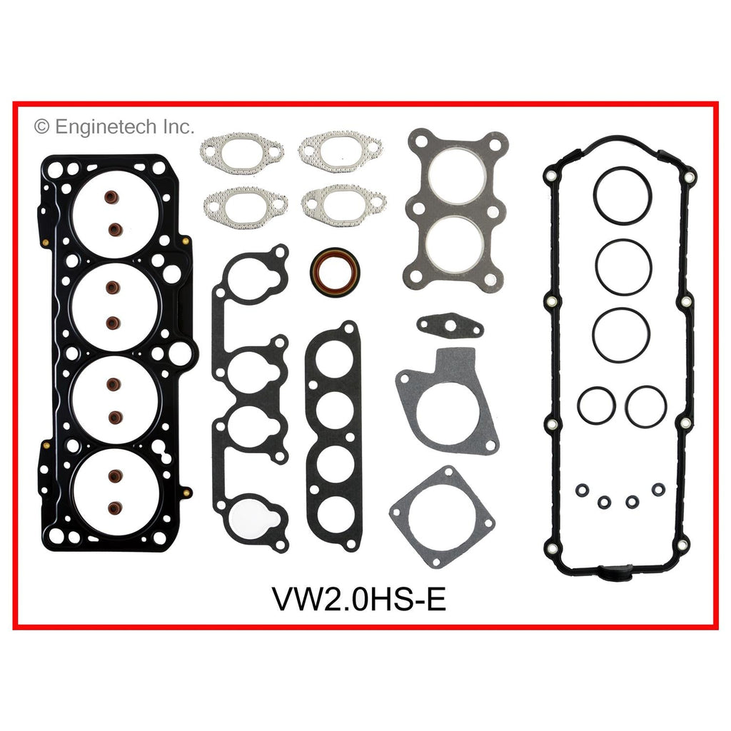 Enginetech VW2.0HS-EWB Engine Cylinder Head Gasket Set for Volkswagen Cabrio (1998-2002)