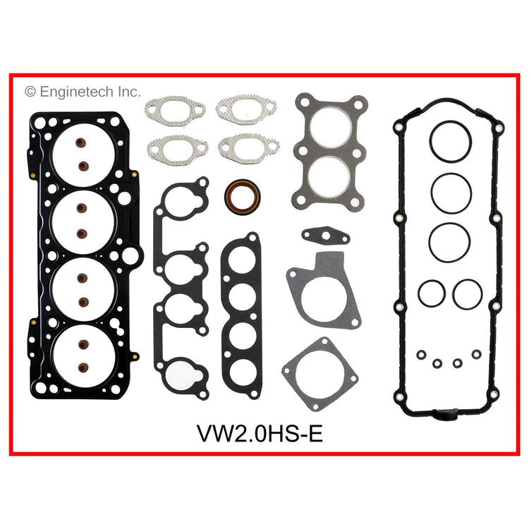 Enginetech VW2.0HS-EWB Engine Cylinder Head Gasket Set for Volkswagen Cabrio (1998-2002)