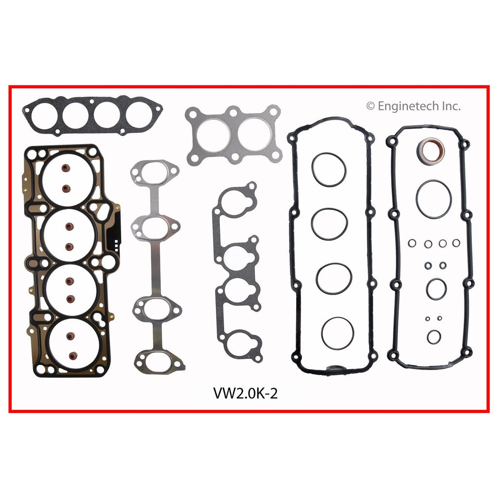 Enginetech VW2.0K-2 Engine Full Gasket Set for Volkswagen Cars and Trucks