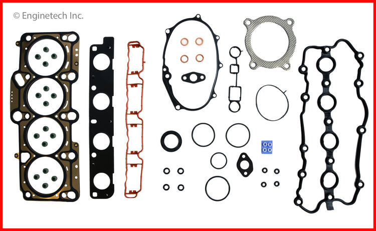 Enginetech VW2.0K-3 Engine Full Gasket Set for Volkswagen and Audi Vehicles