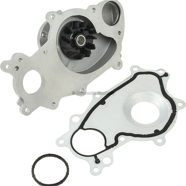 Timing Chain Kit Water Pump w/ 4-Bolt Flange Fit 15-16 Lincoln Ford F-150 3.5L