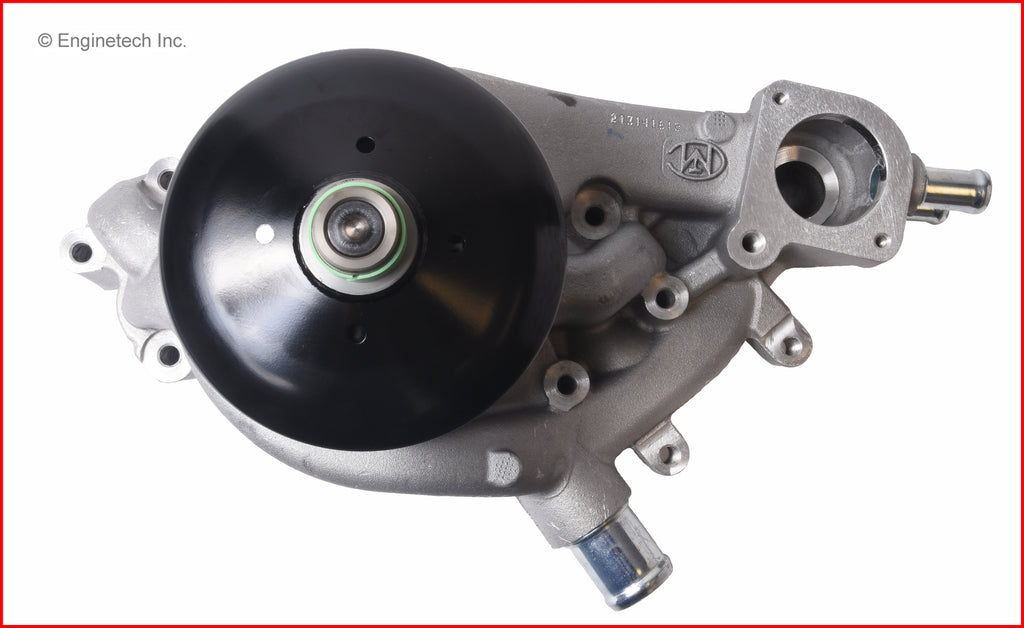Enginetech WP501 Engine Water Pump with Gasket for Serpentine Belt Drive Systems