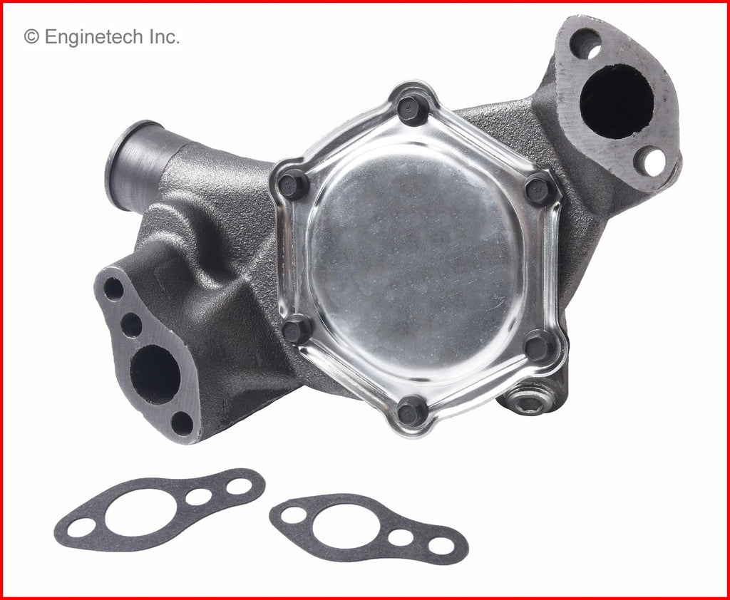 Enginetech WP520 Engine Water Pump with Gasket for Serpentine Belt Drive Systems
