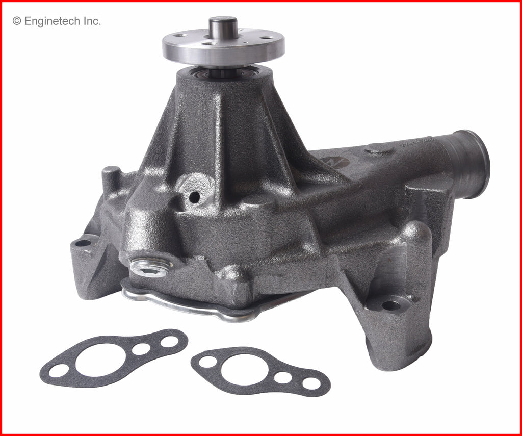 Enginetech WP520 Engine Water Pump with Gasket for Serpentine Belt Drive Systems
