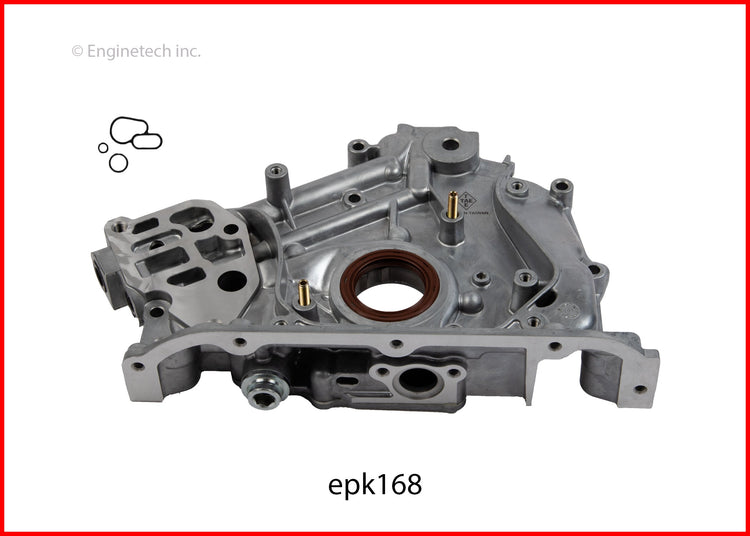 Enginetech Pressure King Engine Oil Pump with Gasket for Honda and Acura Vehicles